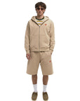 Kenzo Bermuda Shorts Elephant Logo Beige
