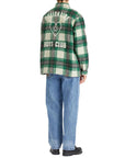 Billionaire Boys Club Heart & Mind Check Overshirt Green Check