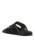 Marni Slide Double Buckle Black