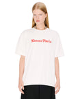 Kenzo T-Shirt Logo Red-White