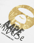Aape T-Shirt Universe Logo White-AL Capone Premium
