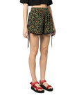 Kenzo Shorts Leopard Olive