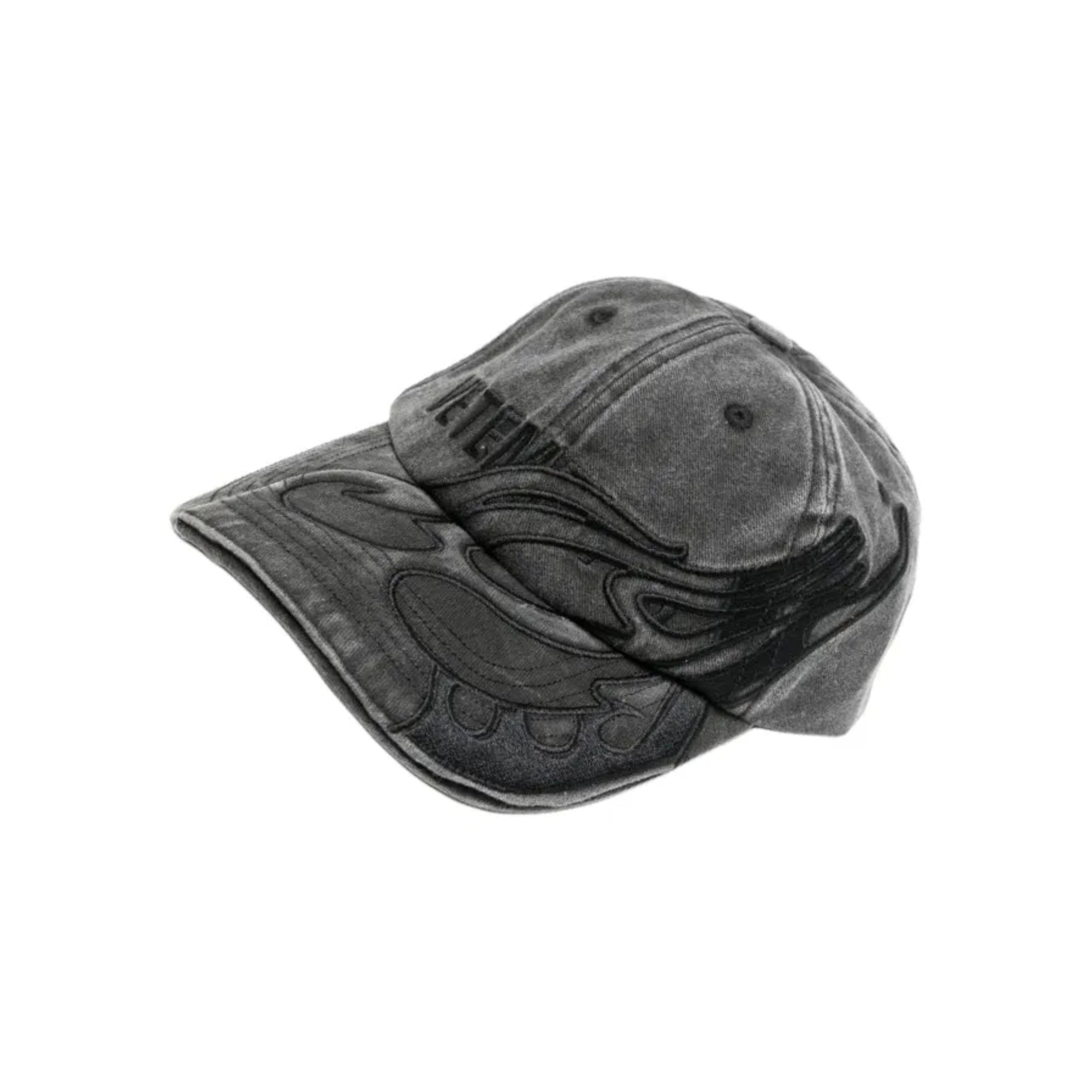 Vetements Cap Blackout Flame Logo Cap-AL Capone Premium