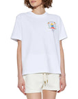 Casablanca T-Shirt Way Mountain White