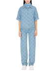 Kenzo Shirt Weave Denim Blue