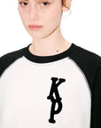 Kenzo T-Shirt Varsity White-Black