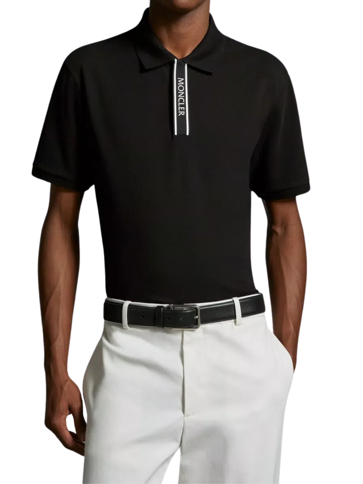 Moncler Golfer Logo Black-AL Capone Premium