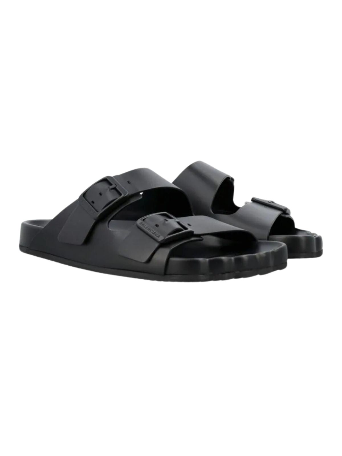 Balenciaga Slide Sunday Buckled Black-AL Capone Premium
