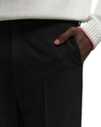 Casablanca Pants Slim Leg Black-AL Capone Premium