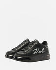Karl Lagerfeld KLL281 Sneaker Kapri Kushion Signia Glitterflow Black Leather/ Mono