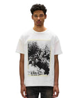 Purple T-Shirt Mosh White