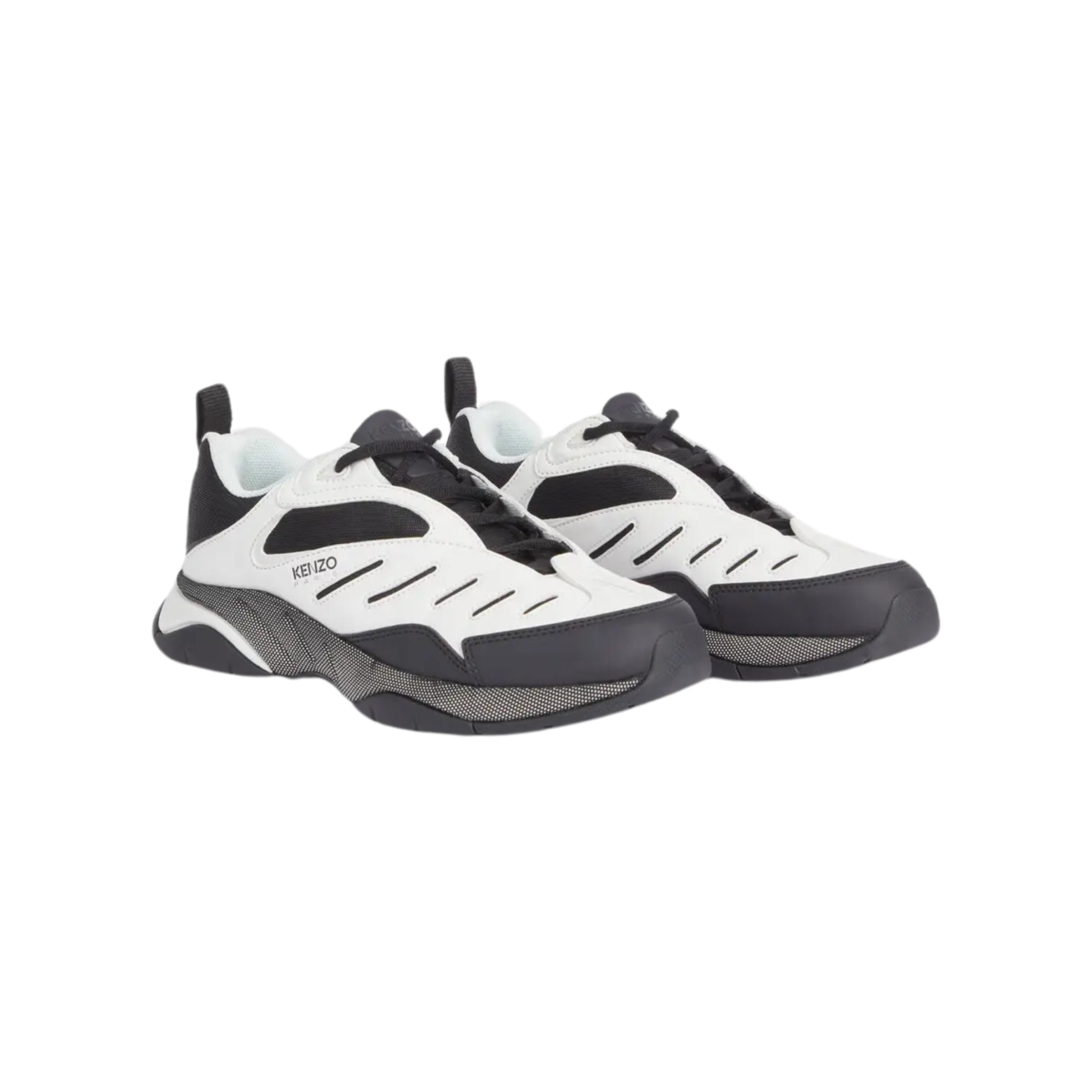 Kenzo Sneaker Trainer Black-White – AL Capone Premium