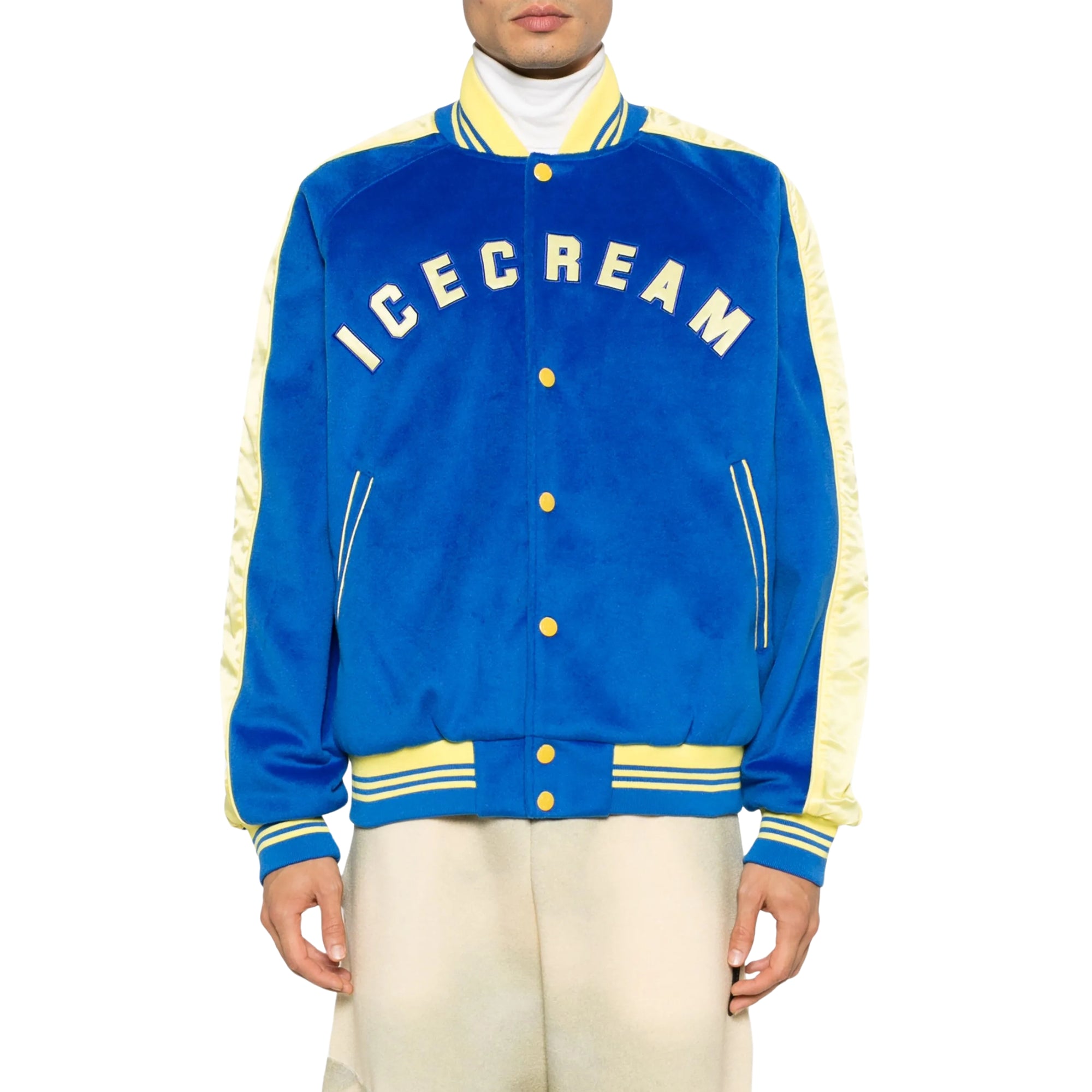Icecream Jacket Cones & Bones Varsity Navy-AL Capone Premium
