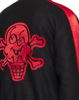 Ice-Cream Jacket Cones & Bones Varsity Black-Red