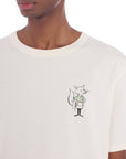Cafe Kitsune T-Shirt Hawaiian Dressed Fox Tapioca-AL Capone Premium
