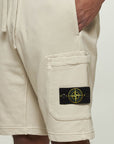 Stone Island Shorts Logo Cream-AL Capone Premium