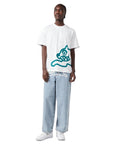 Icecream Jumbo Running Dog T-Shirt White