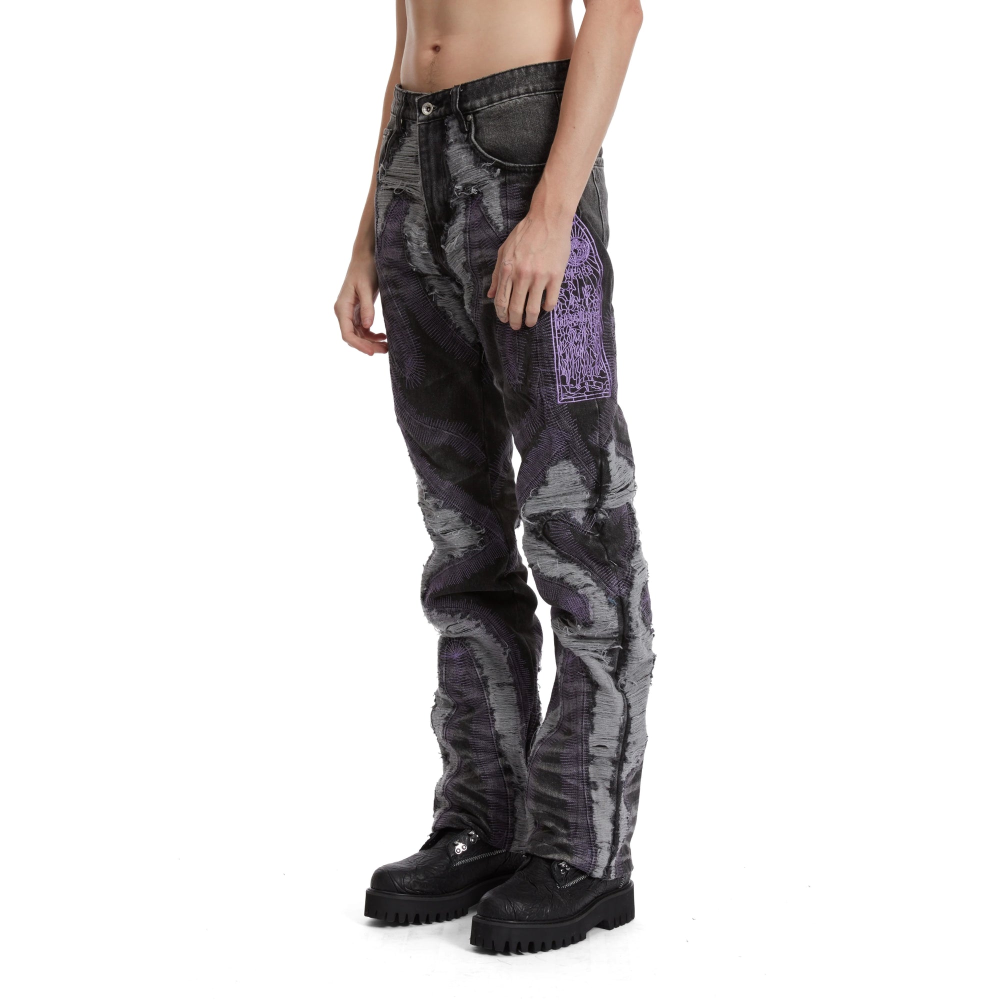 Who Decides War Jeans Techno Denim Coal-AL Capone Premium
