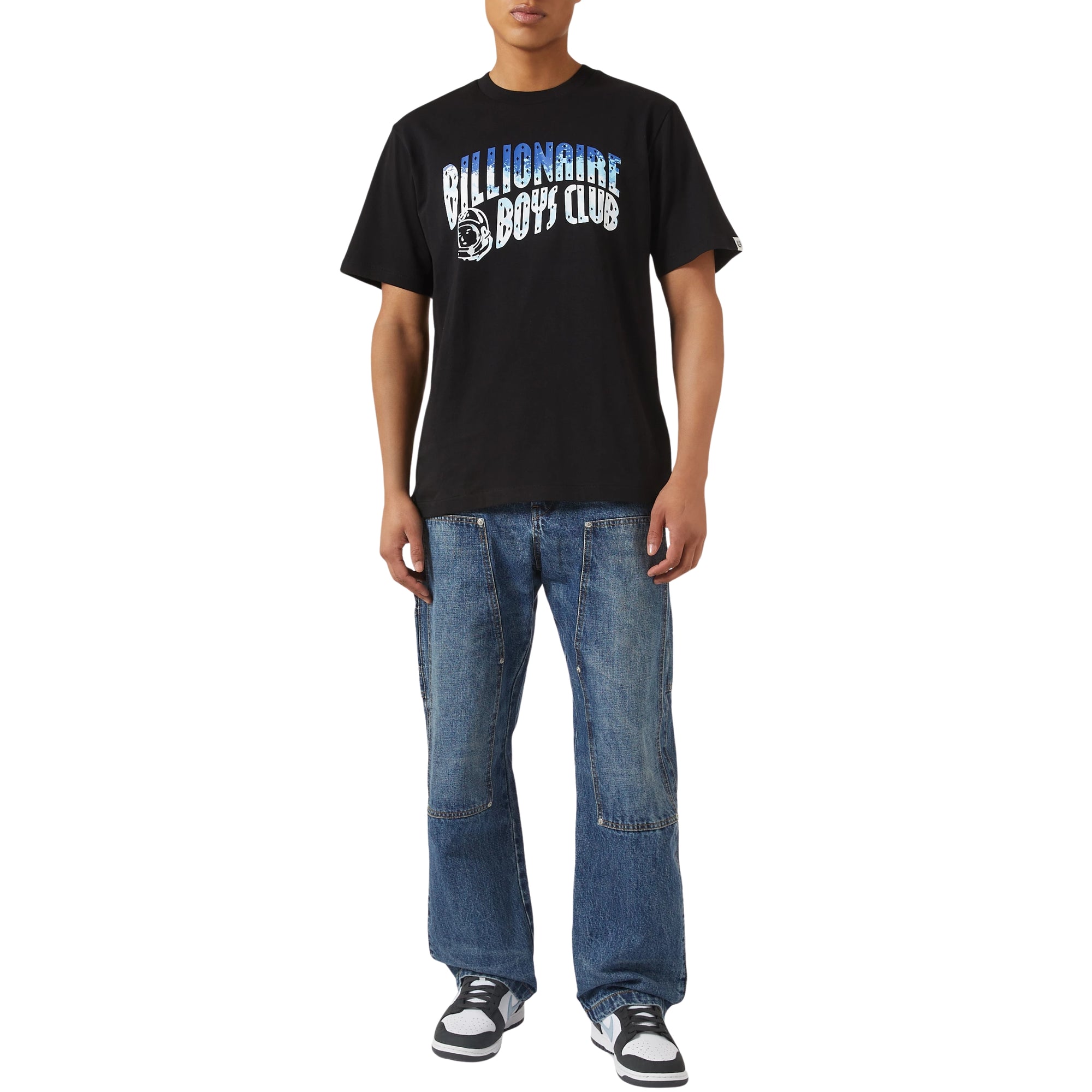 Billionaire Boys Club Great Wave Fill Arch Logo T-Shirt Black-AL Capone Premium