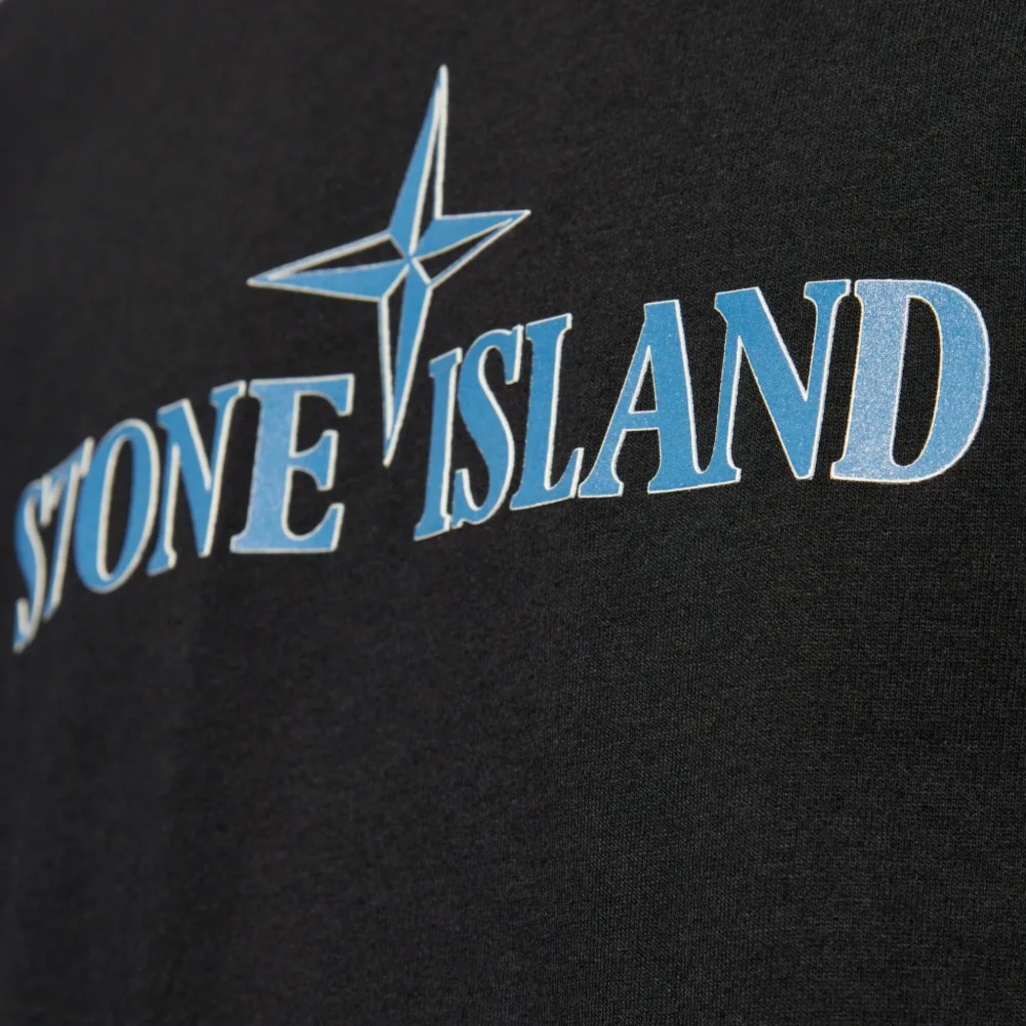 Stone Island T-Shirt Logo Black-AL Capone Premium