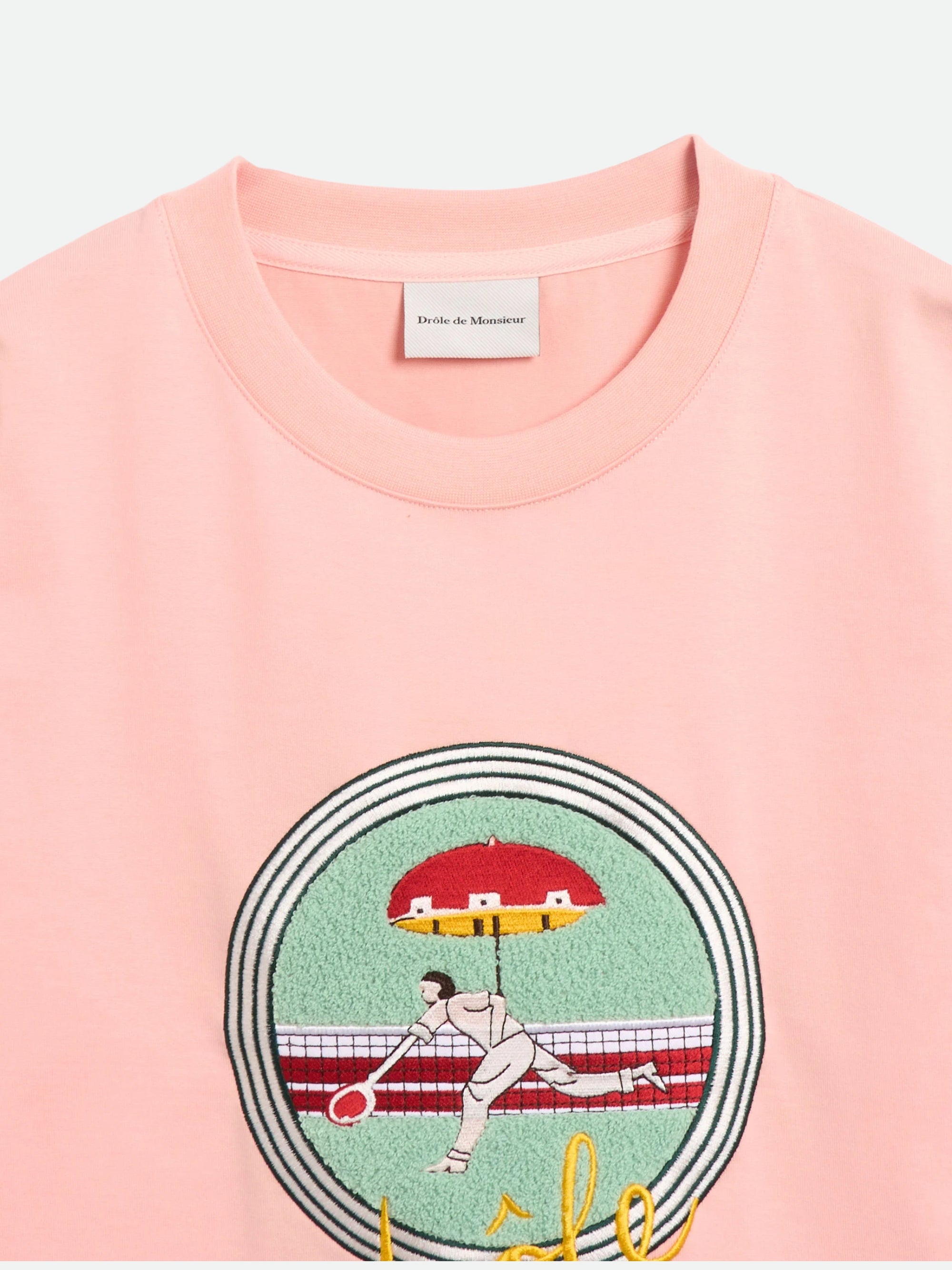 Drole De Monsieur Crew Tennis Light Pink-AL Capone Premium