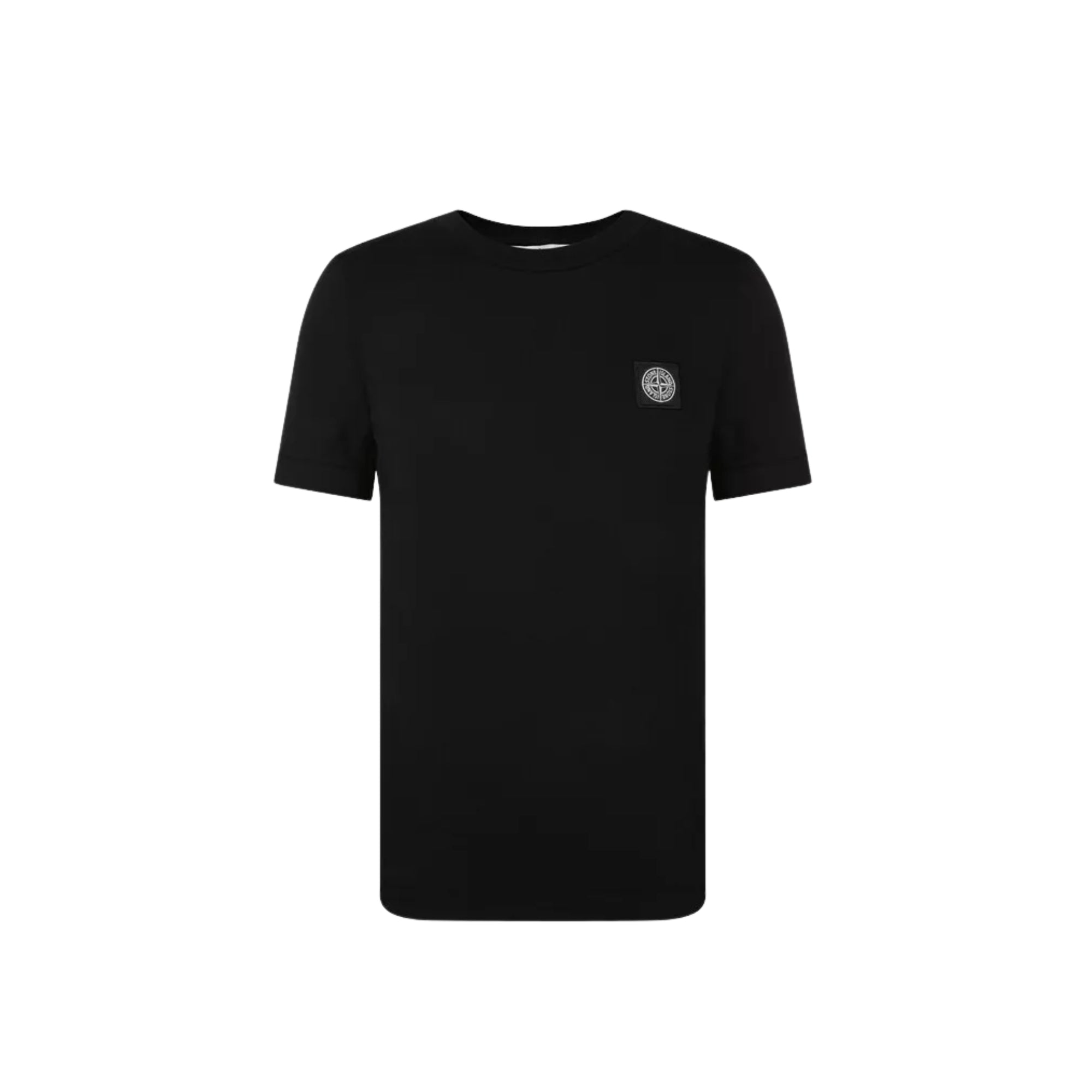 Stone Island T-Shirt Logo Black-AL Capone Premium