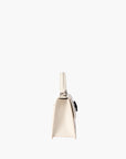 Off-White Bag Black Logo Handle Cream