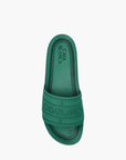 Casablanca Mens Pool Sliders Green