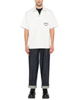 Givenchy Shirt Short Sleeve Logo Ivory