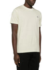 Stone Island T-Shirt Logo Cream-AL Capone Premium
