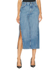 Givenchy Skirt Denim Medium Blue