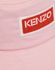 Kenzo Bucket Hat Logo Pink