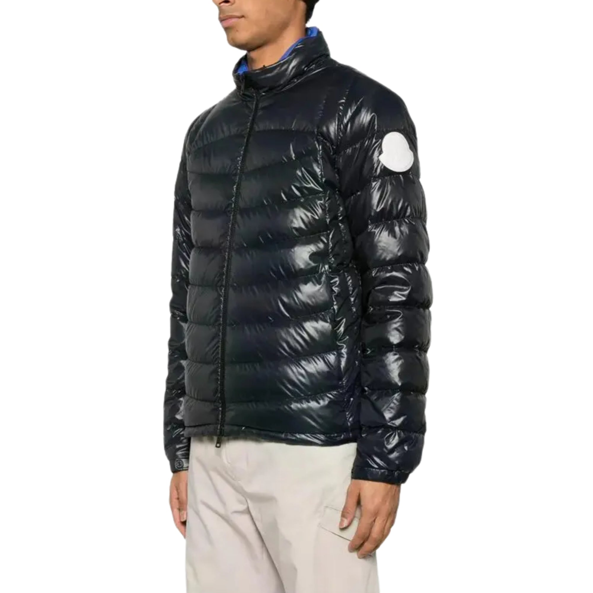 Moncler Jazket Zip Up Black-Blue-AL Capone Premium