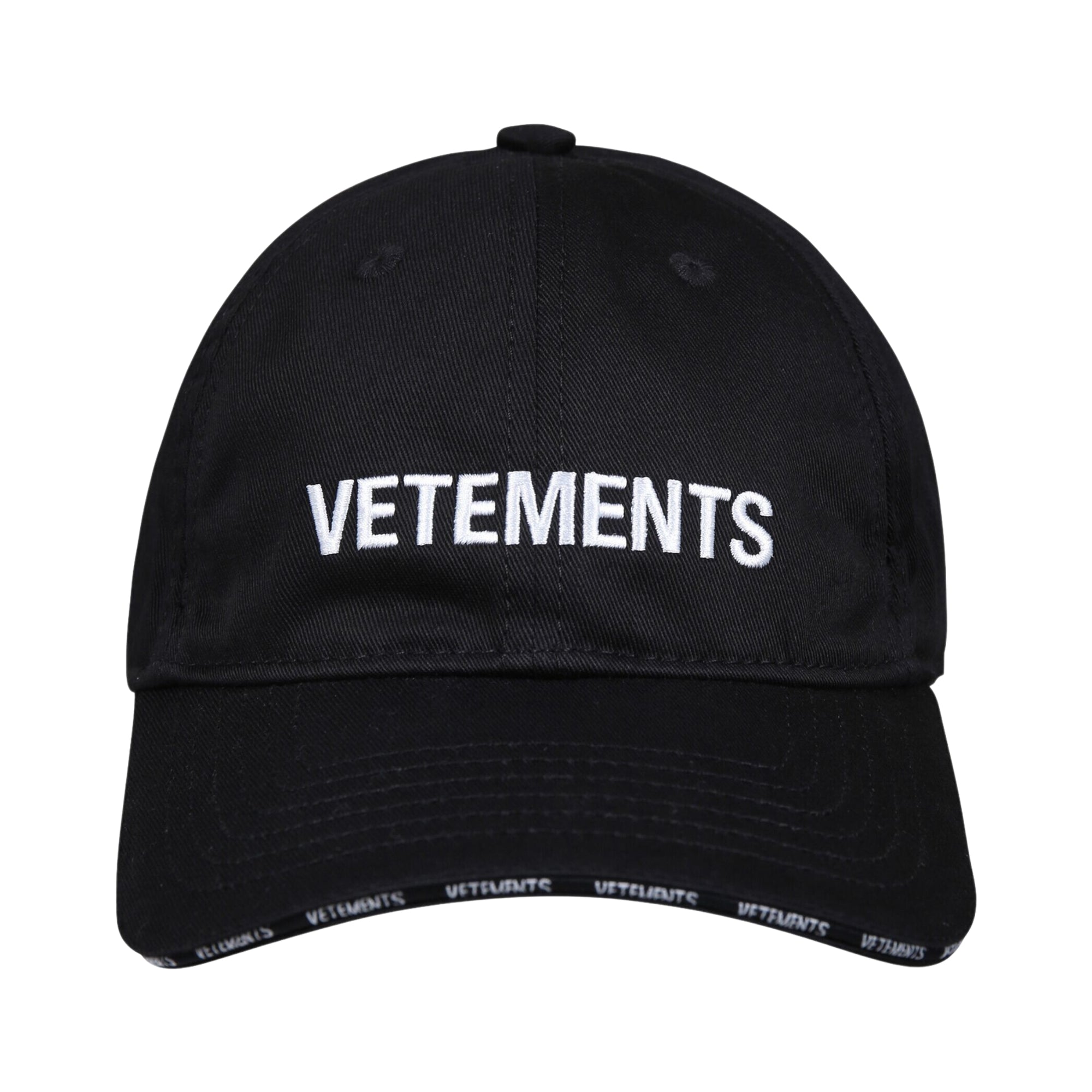 Vetements Cap Logo Black-AL Capone Premium