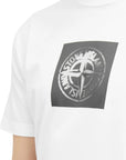 Stone Island T-Shirt Logo White-AL Capone Premium