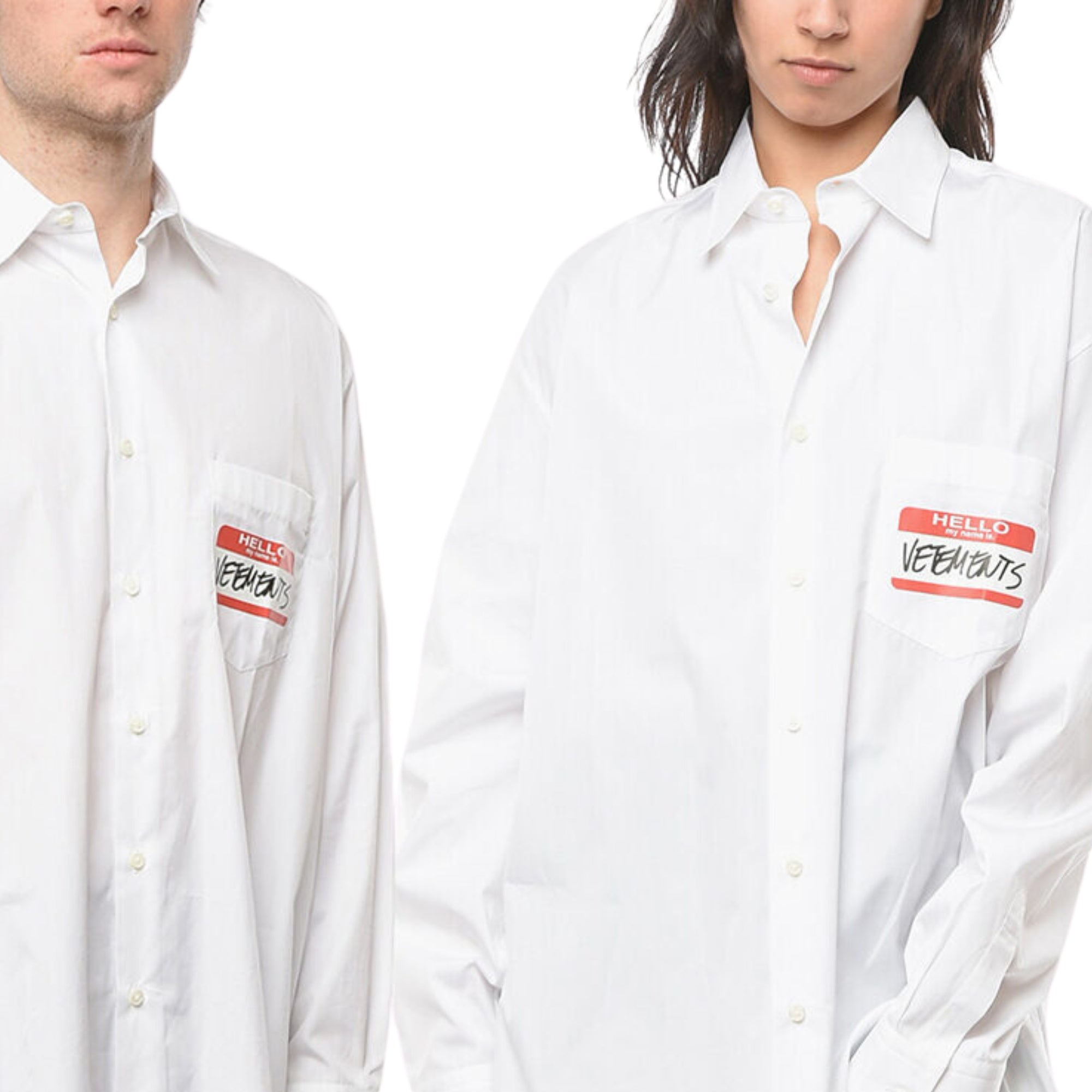 Vetements Shirt For Rent Classic White-AL Capone Premium