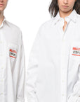 Vetements Shirt For Rent Classic White-AL Capone Premium