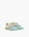 Maison Margiela Sneakers Mm27 Blue Tip Lace Up White