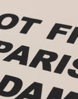 Drole De Monsieur T-Shirt Slogan Dark Mastic
