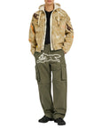 Icecream Running Dog Zip-Off Cargo Pants Khaki