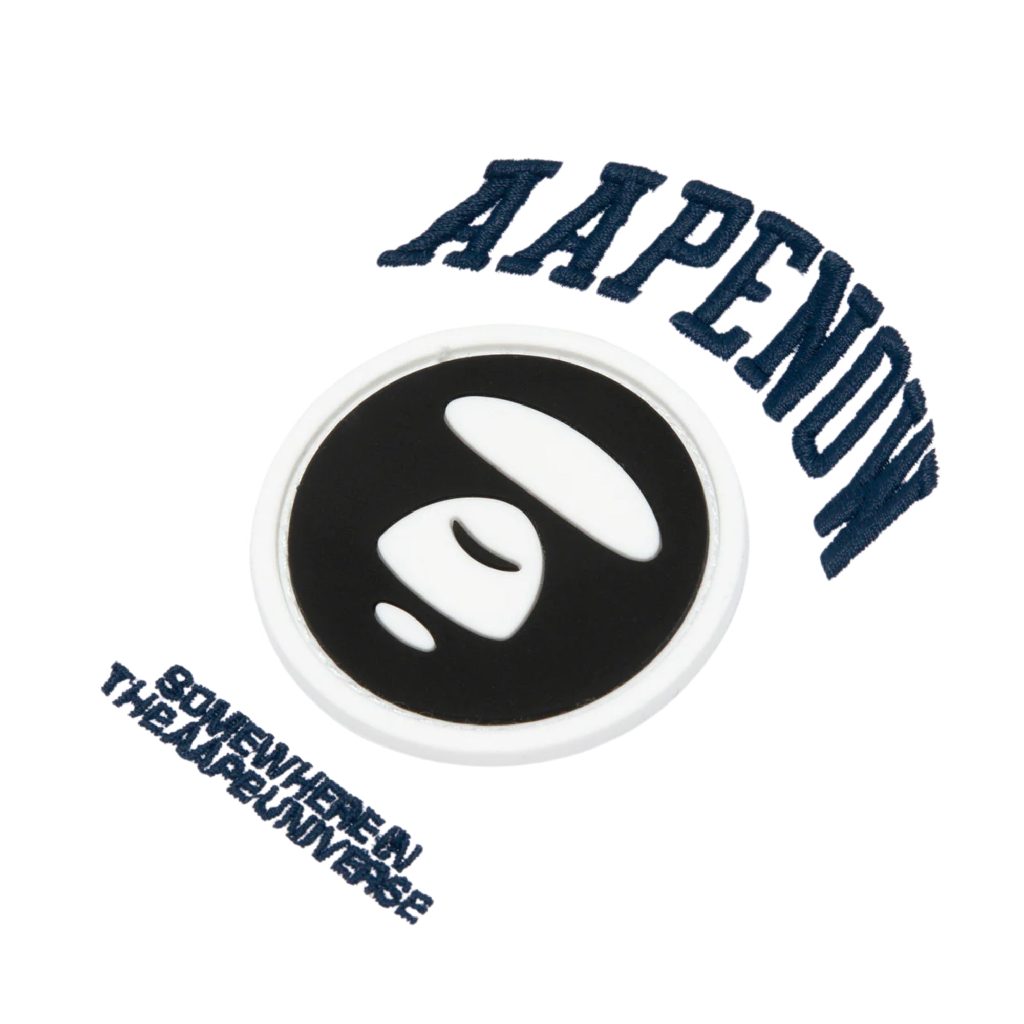 Aape Jacket Light Weight Logo White-AL Capone Premium