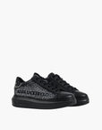 Karl Lagerfeld Sneaker KLL303 Kapri Konstellation Lo Black Lthr W/Silver