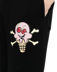 Ice-Cream Track Pants Cones & Bones Black