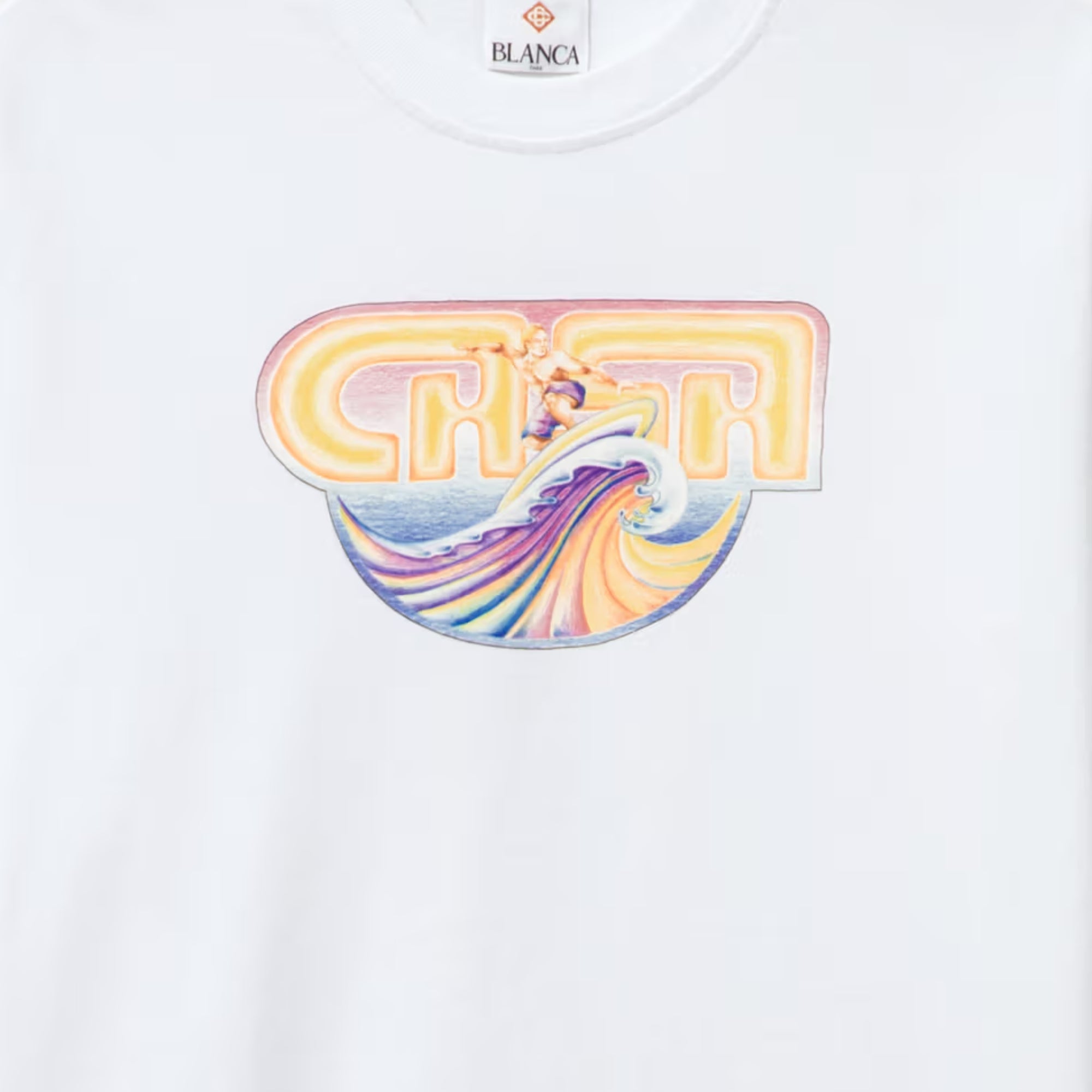 Casablanca T-Shirt Casa Surf White-AL Capone Premium