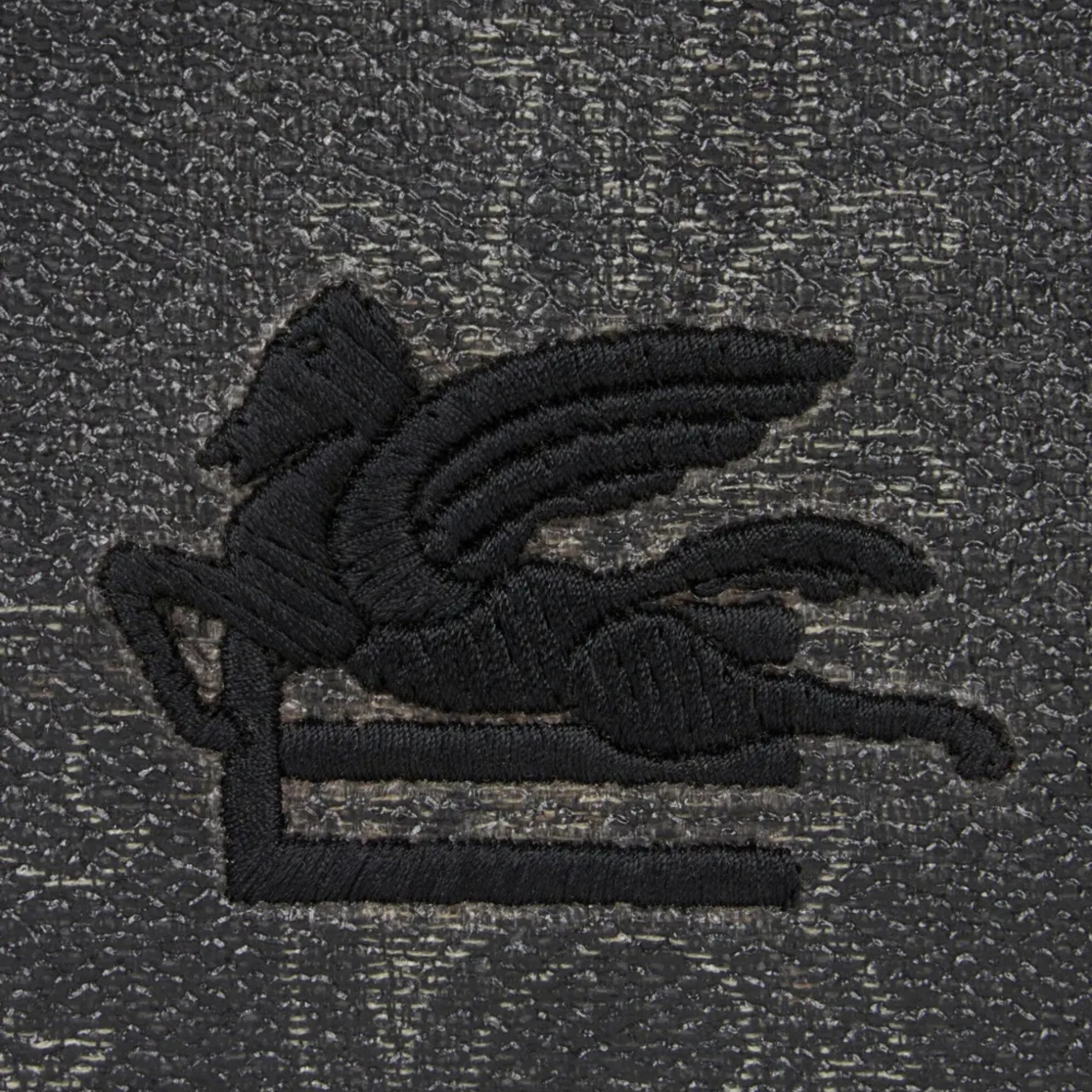 Etro Wallet Arnica And Leather Logo Grey-AL Capone Premium