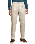 Etro Pant Linen Jacquard Beige
