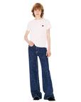 Kenzo Jeans Bara Cropped Fit Blue