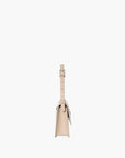Off-White Bag Silver Logo Strap Beige