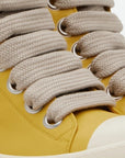 Rick Owens Sneaker Denim Jumbolace Lemon-Pearl-Milk