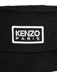 Kenzo Bucket Hat Logo Black